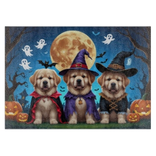 Neufundland Hunde Pumpkin Halloween Funny Schneidebrett