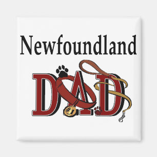 Neufundland Hunde Vater Geschenke Magnet