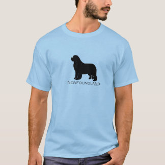 Neufundland-HundeSilhouette T-Shirt