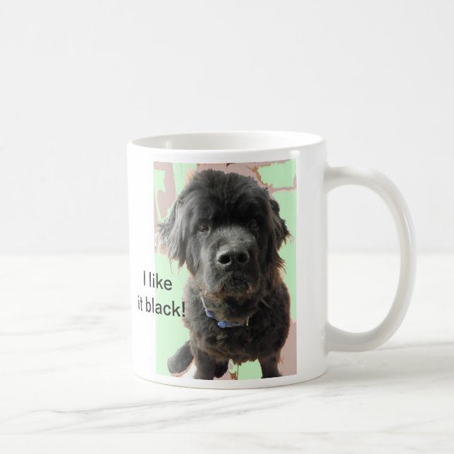 Neufundland-HundeTasse, Kaffeetasse (Rechts)