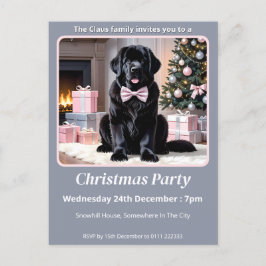 Neufundland - Hundeweihe Einladungspostkarte