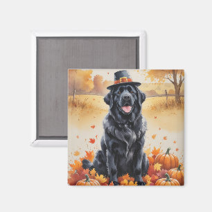 Neufundland im Herbst Blätter Erntedankfest Kunst Magnet
