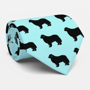 Neufundland in der Silhouette Krawatte