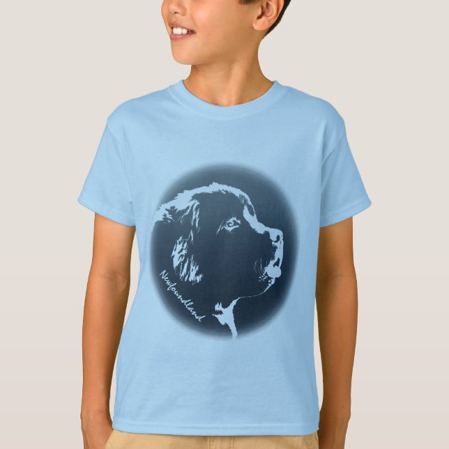 Neufundland Kid Shirt Puppy Dog Sweatshirt Custom (Vorderseite)