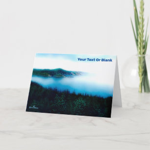 Neufundland-Küste Feiertagskarte