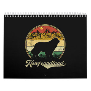 Neufundland Lustiges Geschenk für Hundeliebhaber Kalender