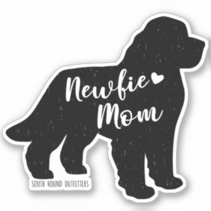 Neufundland - Mama für Vinyl-Sticker, maßgeschneid Aufkleber