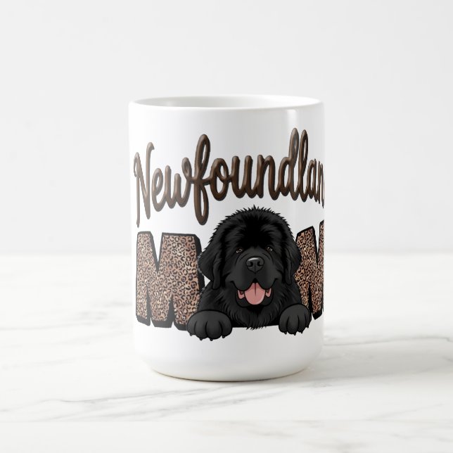 Neufundland-Mama Kaffeetasse (Mittel)