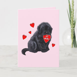 Neufundland mit HerzValentinstag Feiertagskarte