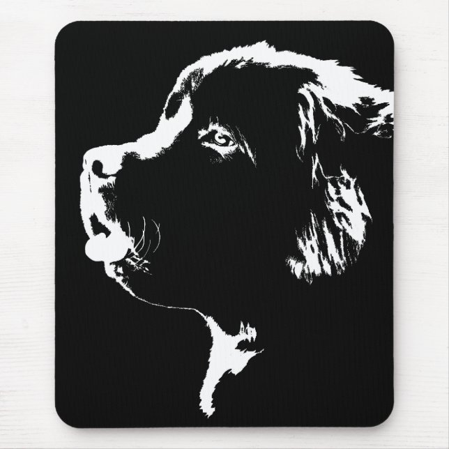 Neufundland Mousepad Neufundland Dog Geschenke (Vorne)