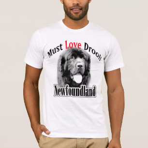 Neufundland muss Liebe-Geifer T-Shirt
