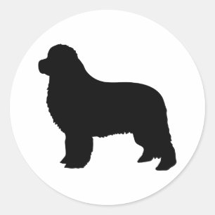 Neufundland Runder Aufkleber