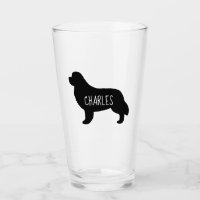 Neufundland Silhouette Personalisiert Dog