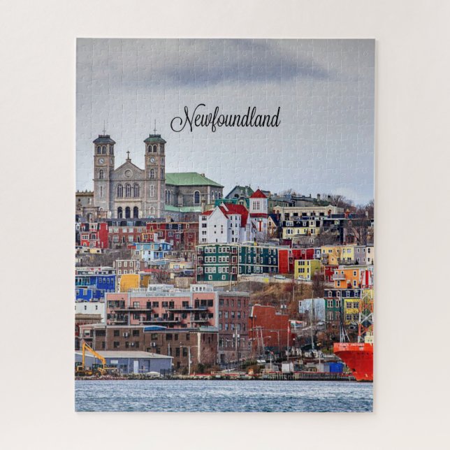 Neufundland, Stadtbild, Puzzle (Vertikal)
