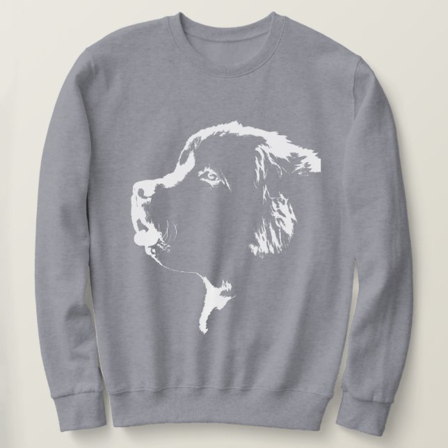 Neufundland Sweatshirt Neufundland-Hundeshirt (Design vorne)