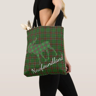 Neufundland Tartan über Elch BAG