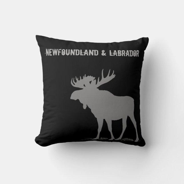 Neufundland u. Labrador Kissen (Vorderseite)