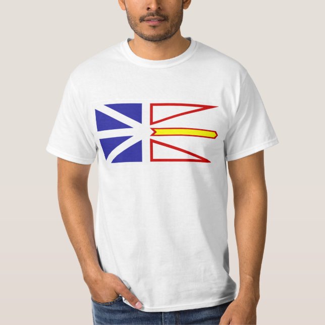Neufundland- und Labrador-Flagge T-Shirt (Vorderseite)