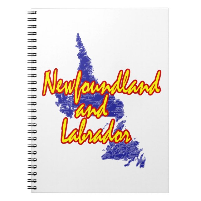 Neufundland und Labrador Notizblock (Vorderseite)