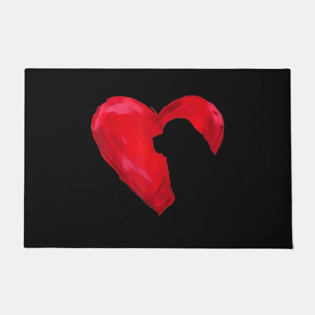 Neufundland | VALENTINSTAG Fußmatte (Vorderseite)