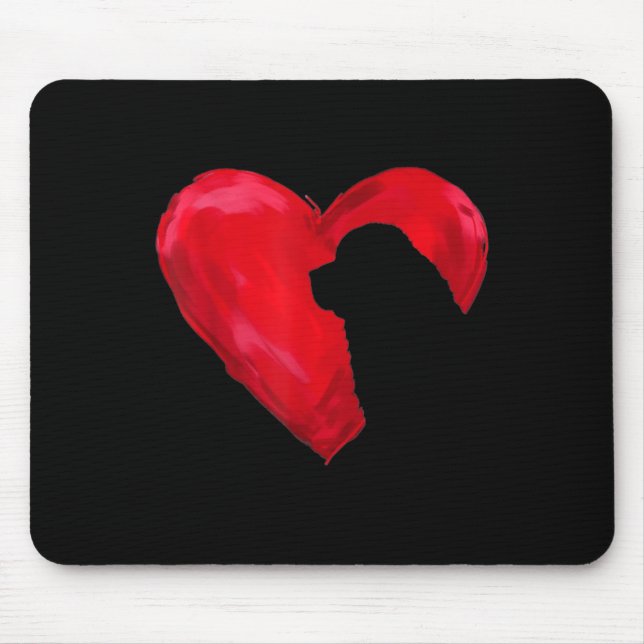 Neufundland | VALENTINSTAG Mousepad (Vorne)