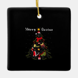 Neufundland Weihnachtsbaum Xmas Hund Lover Keramikornament