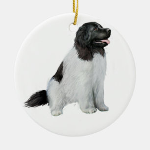 Neufundländer  (C) - Landseer #1 Keramikornament