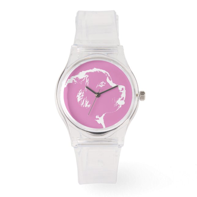 Neufundlander Dog Beobachten Neufundland Wrist Wat Armbanduhr (Vorderseite)