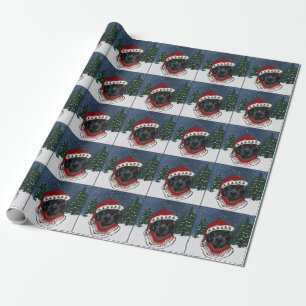 Neufundländer  geschenkpapier