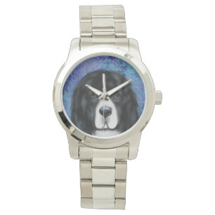 Neufundländer Hund Armbanduhr