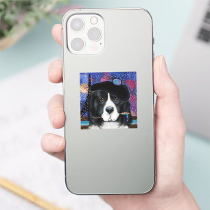 Neufundländer Hund Aufkleber
