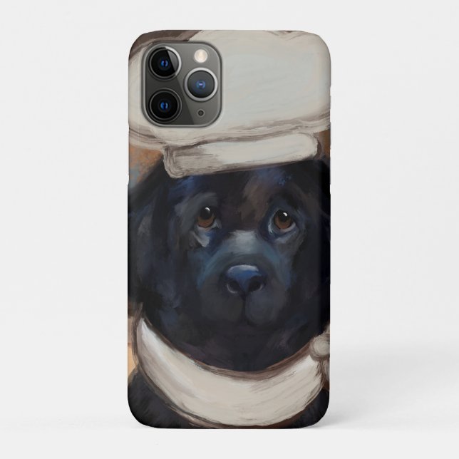 Neufundländer Hund Case-Mate iPhone Hülle (Rückseite)