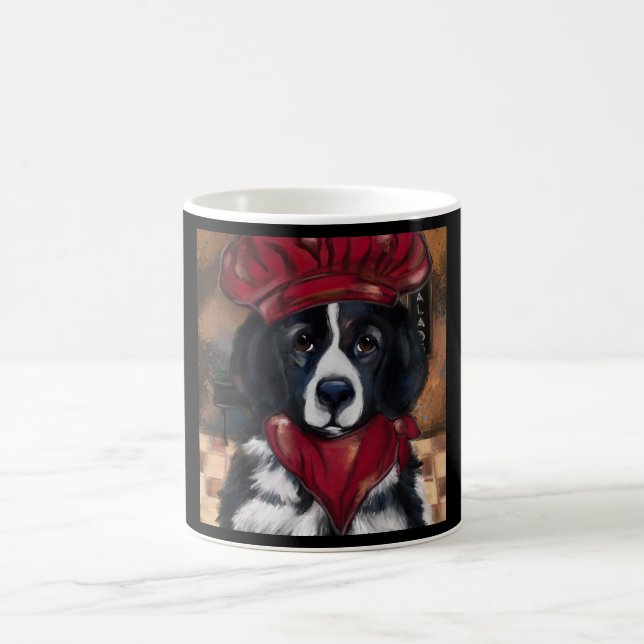 Neufundländer Hund Kaffeetasse (Mittel)