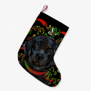 Neufundländer Hund Kleiner Weihnachtsstrumpf
