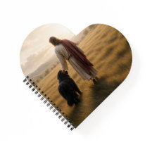 Neufundländer-Hund läuft mit Jesus