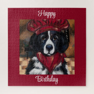 Neufundländer Hund Puzzle