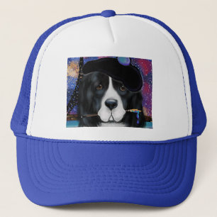 Neufundländer Hund Truckerkappe