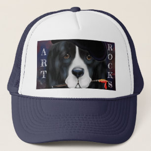 Neufundländer Hund Truckerkappe
