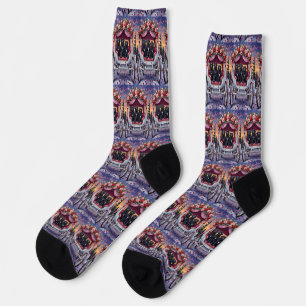 Neufundländer Hund Valentinstag  Socken