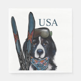 Neufundländer serviette