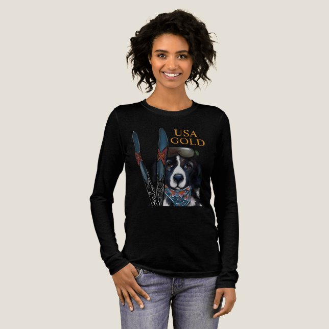 NEUFUNDLÄNDER  Tri-Blend SHIRT (Volle Vorderseite)