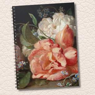 Neugebauer J. Ein Bouquet von Blume mit Rose... Notizblock