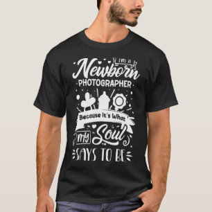 Neugeborene Fotografie Baby Fotograf Foto Fotos T-Shirt