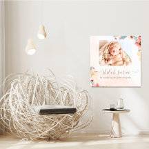 Neugeborene Geburtsstaten Foto Leinwand