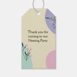 Neugeborene Party Eltern werden Geschenkanhänger