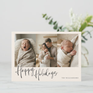 Neugeborenes Baby Geburt Erstes Weihnachten Foto 