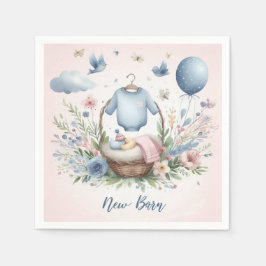 Neugeborenes Serviette