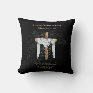 Neugeordneter Priesterpastor Deacon Minister Throw Kissen