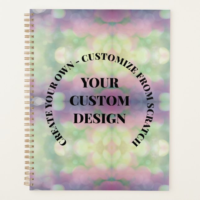 Neugestaltung aus Scratch! Erstelle selbst Planer (Vorderseite)