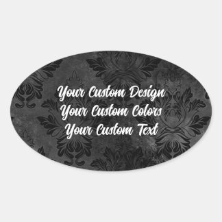 Neugestaltung aus Scratch! Erstellen eines vollstä Ovaler Aufkleber